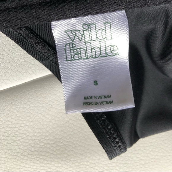 Bikini High Waist Bottom Strapless Top Floral Bikini Tropical Bikini Small New - Picture 8 of 8